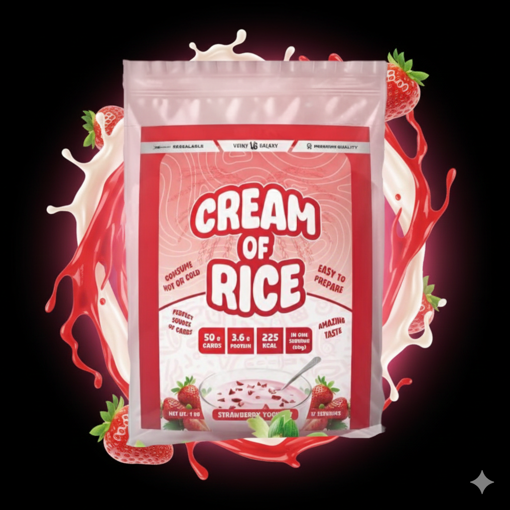 Kasza ryżowa Strawberry Yogurt 1KG