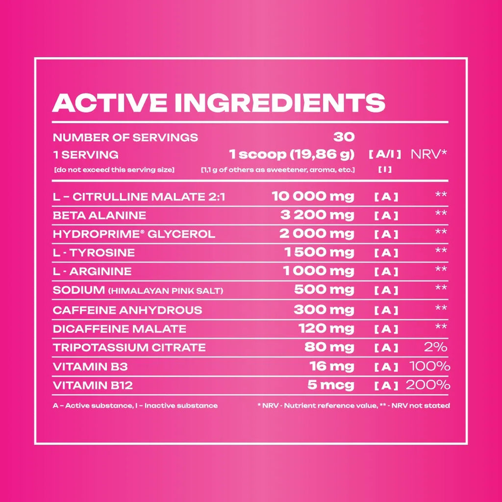 VeinyGalaxy Pre-Workout V1 600g